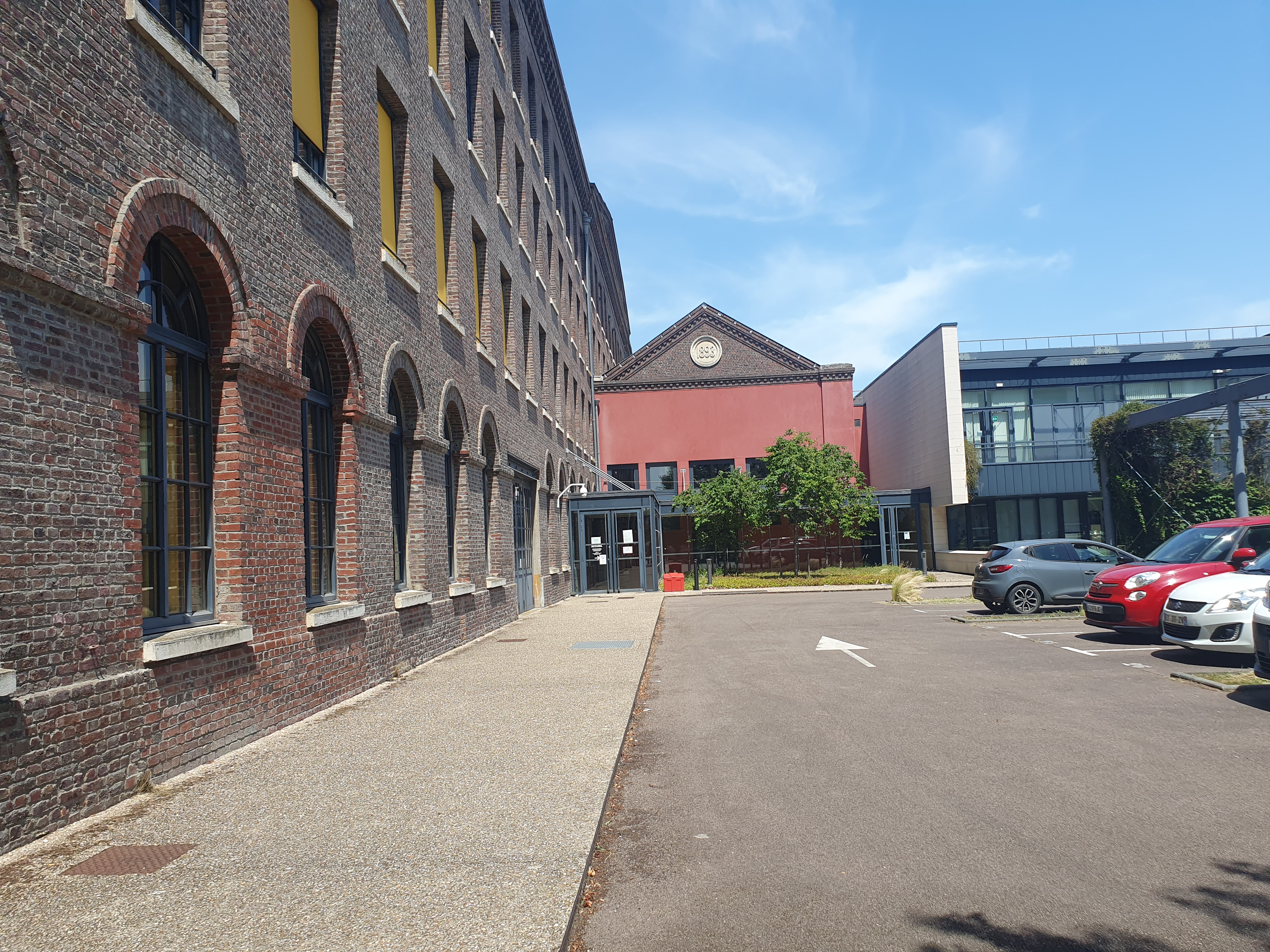 Le bâtiment Seine-Innopolis au Petit-Quevilly